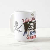 Mug Mon trésor | International Talk Like a Pirate day (Devant gauche)