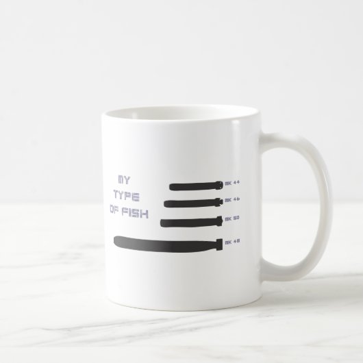 Mug Mon type de poissons (Droite)