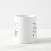 Mug Mon Type De Sang Est Épice Citrouille (Centre)