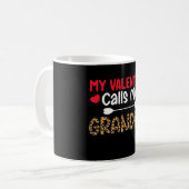 Mug Mon Valentin m'appelle Grand-père Léopard Buffle (Devant gauche)