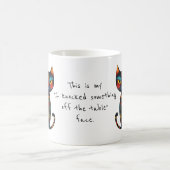 Mug Mon visage "J'ai renversé quelque chose de la tabl (Centre)
