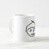 Mug Mon visage sur une Mug, 325 ml (Devant gauche)