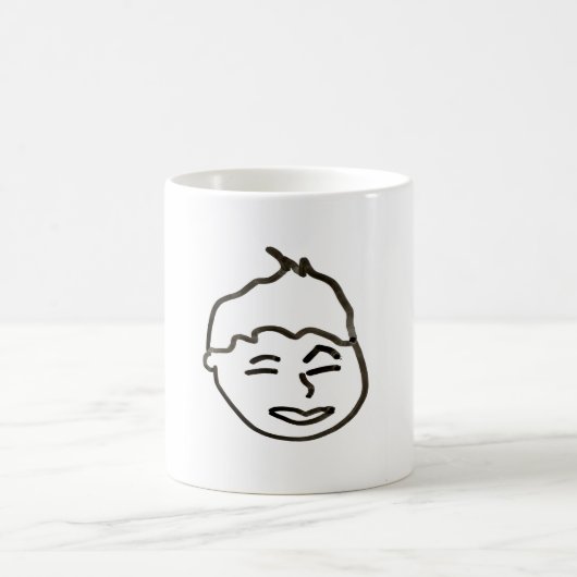 Mug Mon visage sur une Mug, 325 ml (Centre)