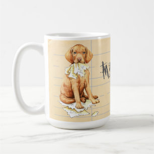 Mug Mon Vizsla a mangé mon travail