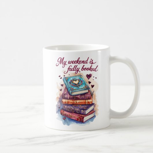 Mug Mon week-end est entièrement réservé (Droite)