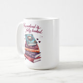 Mug Mon week-end est entièrement réservé (Devant gauche)
