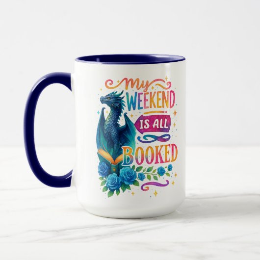 Mug Mon Week-End Est Réservé (Gauche)