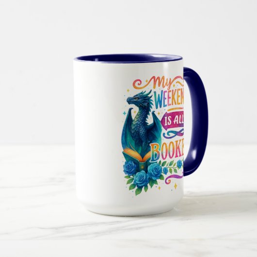 Mug Mon Week-End Est Réservé (Devant droit)