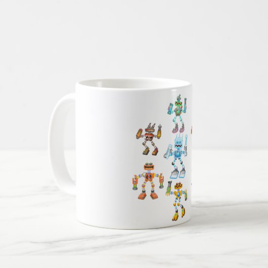 Mug Mon wubbox de monstres chanteurs (Devant gauche)