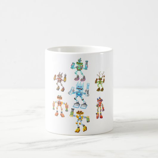 Mug Mon wubbox de monstres chanteurs (Centre)