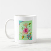 Mug Mon XOXO Little Princess Floral Art Design d'impre (Gauche)