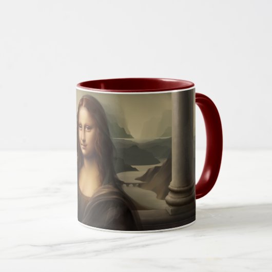 Mug Mona Lisa (Devant droit)