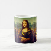 Mug Mona Lisa Au Ruban Jaune (Centre)