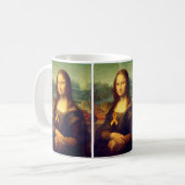 Mug Mona Lisa Au Ruban Orange (Devant gauche)