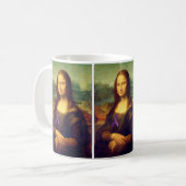 Mug Mona Lisa Au Ruban Violet (Devant gauche)