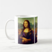 Mug Mona Lisa Au Ruban Violet (Gauche)