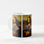 Mug Mona Lisa avec éléphant (Devant gauche)