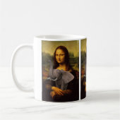 Mug Mona Lisa avec éléphant (Gauche)