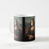 Mug Mona Lisa Blown Pink Buble gomme (Devant gauche)