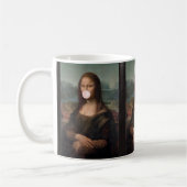 Mug Mona Lisa Blown Pink Buble gomme (Gauche)