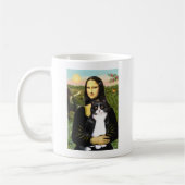 Mug Mona Lisa - Chat noir et blanc SH (Gauche)