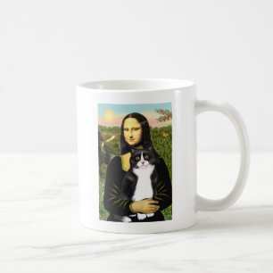 Mug Mona Lisa - Chat noir et blanc SH