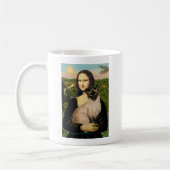 Mug Mona Lisa - Chat siamois point seal (Gauche)