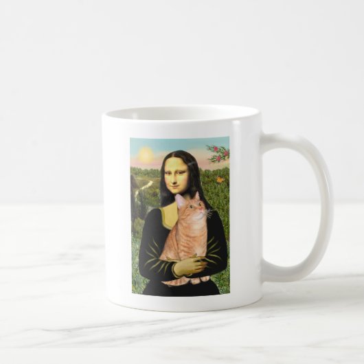 Mug Mona Lisa - Chat Tigre Orange SH 46 (Droite)