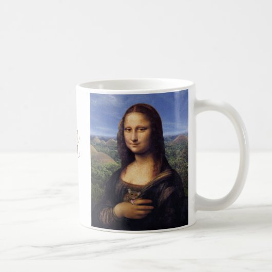 Mug Mona Lisa de Bohol (Droite)
