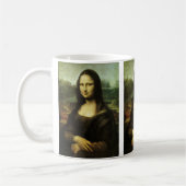 Mug Mona Lisa de Léonard de Vinci, Art de la Renaissan (Gauche)