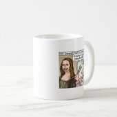 Mug Mona Lisa - dents terribles (Devant droit)