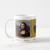 Mug Mona Lisa, Léonard de Vinci, Toile (Gauche)