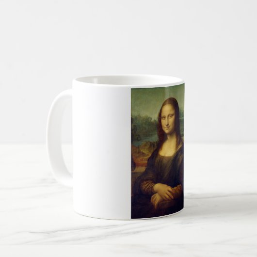 Mug Mona Lisa, Leonardo da Vinci (Devant gauche)