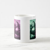 Mug Mona Lisa Rose vert violet (Centre)