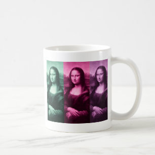 Mug Mona Lisa Rose vert violet