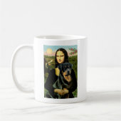 Mug Mona Lisa - Rottweiler (#3) (Gauche)