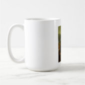 Mug Mona Lisa soufflant de bulle rose (Gauche)