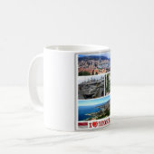 Mug Monaco - Europe - I Love - (Devant gauche)