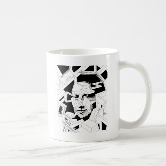 Mug Monalisa face (Droite)