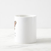 Mug Monarch Bouteille de café papillon Dieu est dans e (Centre)
