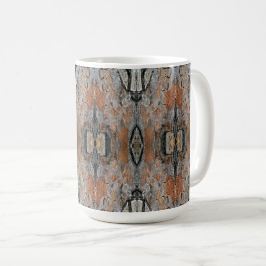Mug Monarch Tree Bark Patterned (Devant droit)