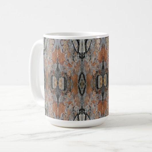 Mug Monarch Tree Bark Patterned (Devant gauche)