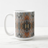Mug Monarch Tree Bark Patterned (Gauche)