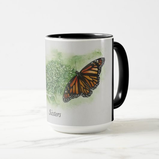 Mug Monarque à papillon (Devant droit)