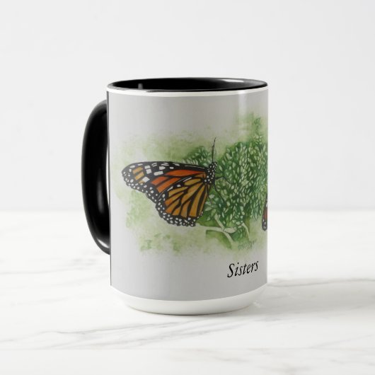 Mug Monarque à papillon (Devant gauche)
