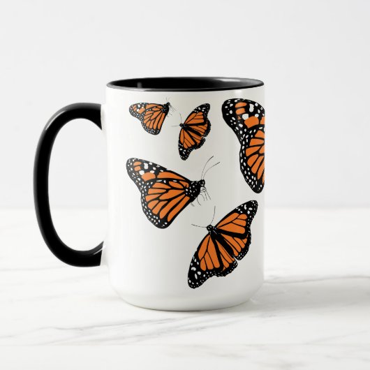 Mug Monarque Butterflies (Gauche)