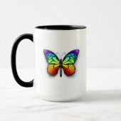 Mug Monarque papillon arc-en-ciel (Gauche)