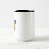 Mug Monarque papillon arc-en-ciel (Centre)