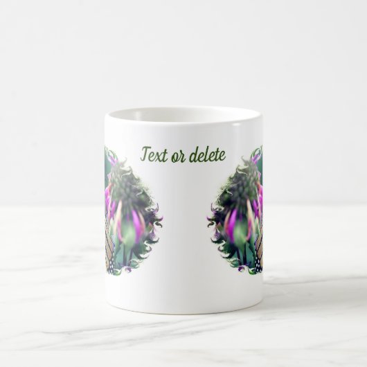 Mug Monarque Papillon Nature Personnalisée (Centre)