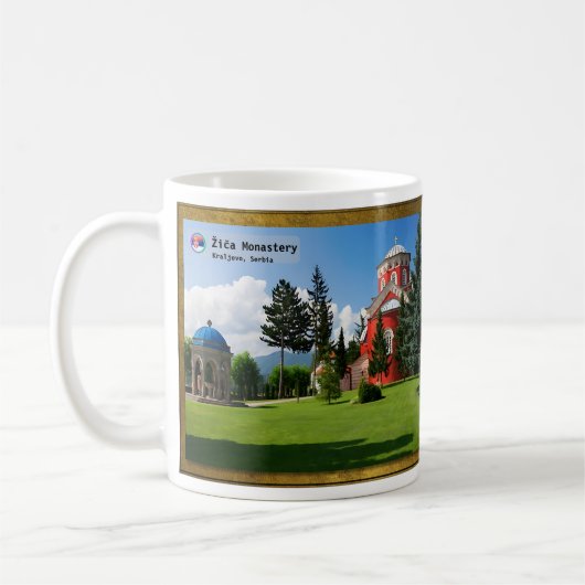Mug MONASTÈRES SERBES - Monastère Žiča 2 (Gauche)